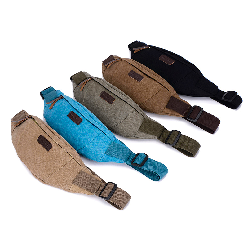 Capacious Canvas Travel Money Belt