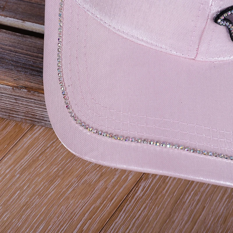 Women's Crystal Butterflie Baseball Cap