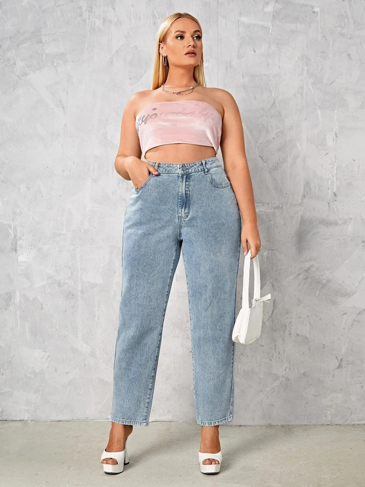 Plus Size Summer Jeans for Women Plus Size Summer Jeans for Women