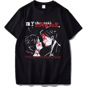 My Chemical Romance T Shirt Women Fashion Cotton T-shirts Cool Hip Hop Men Tshirt Casiual Summer Vintage Anime Unisex Top Tee