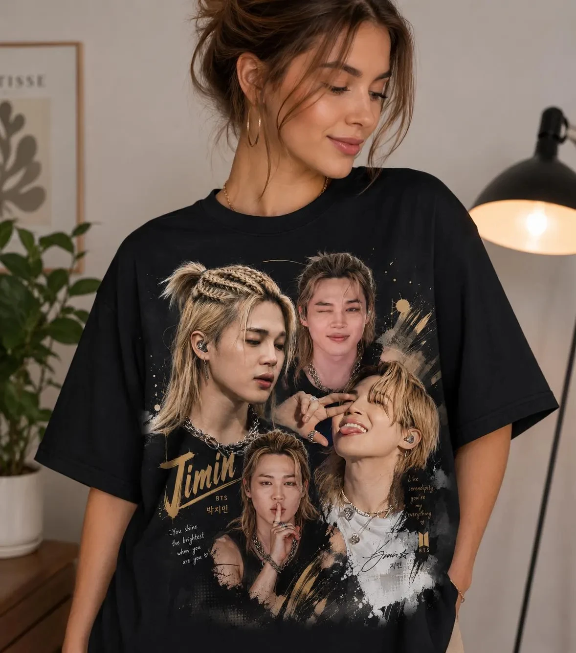 2026 New BT21 Jimin Arirang Unisex T-shirt Men Women Summer 100 Cotton Shirt Fashion High Quality Short Sleeved Top Streetwearv 2026 New BT21 Jimin Arirang Unisex T-shirt Men Women Summer 100 Cotton Shirt Fashion High Quality Short Sleeved Top Streetwearv