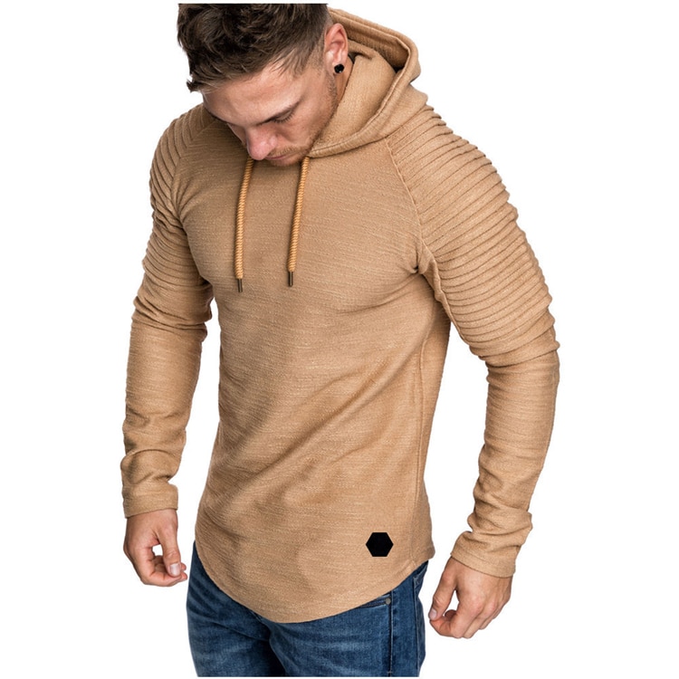 Solid Cotton Men's Hoodie Solid Cotton Men's Hoodie