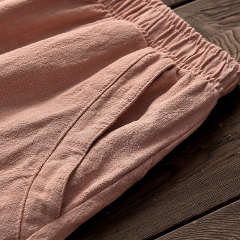 Loose Cotton Bell Pants - Image 7