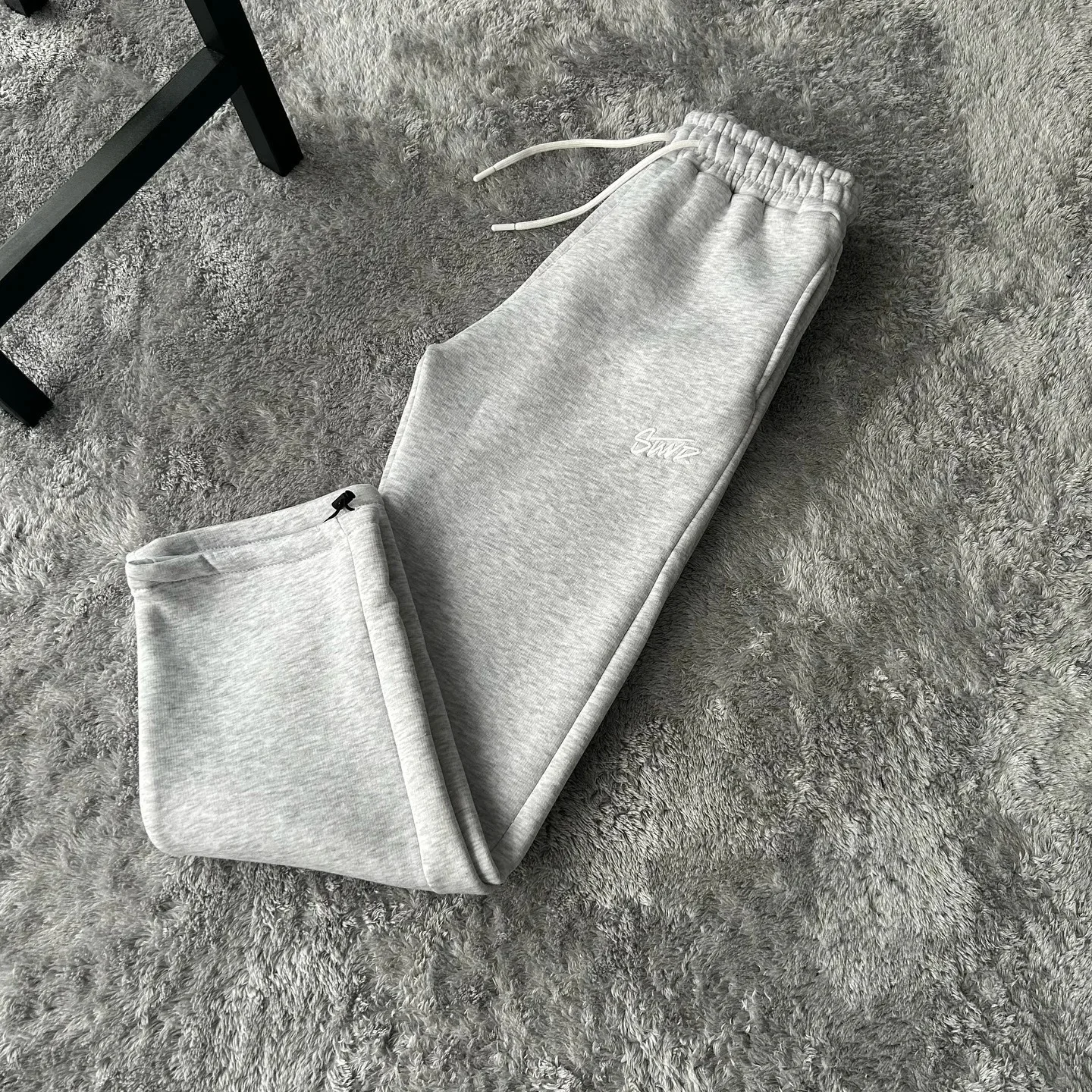 Foreign Trade Cross-Border European And American Spring New Retro Loose Straight-Leg Unisex Sweatpants Letter Casual High Street