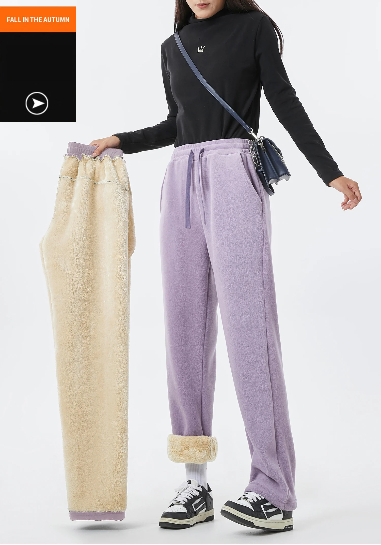 YJKVUR Unisex 2026 Winter New Oversize Pants Men Women Warm Fleece Liner Drawstring Trousers Casual Comfortable Gym Sweatpants YJKVUR Unisex 2026 Winter New Oversize Pants Men Women Warm Fleece Liner Drawstring Trousers Casual Comfortable Gym Sweatpants