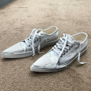 Women's Shoes White Fashion Hand-made Ladies Canvas Shoes Unisex Zapatillas De Mujer