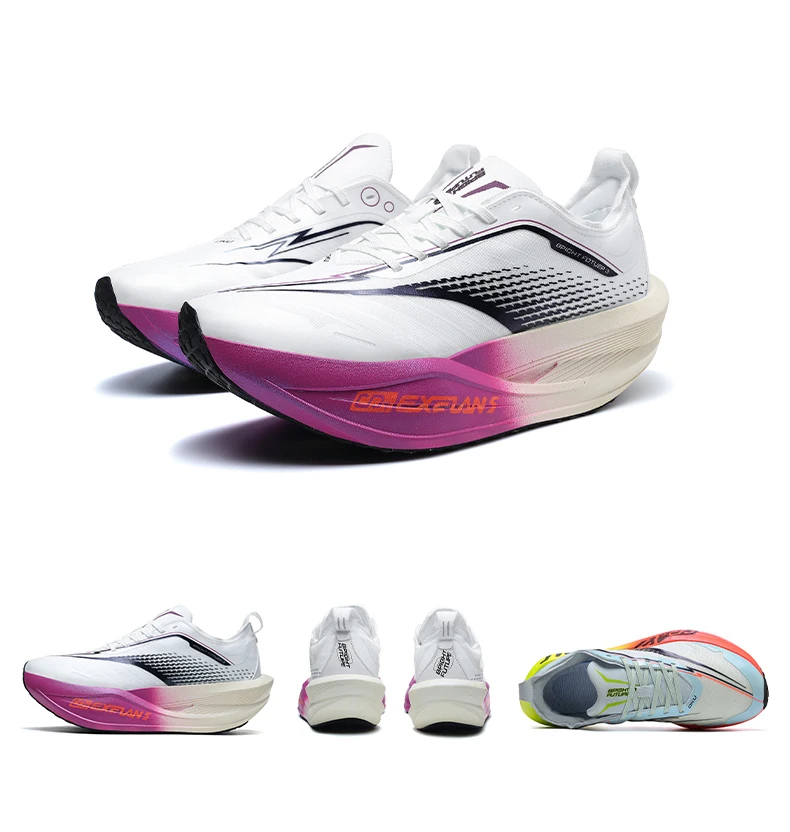 Marathon Running Shoes Casual Men Sports Outdoor Carbon Plate Shock-Absorbing HardWearing Unisex Comfortable Athletic Sneakers