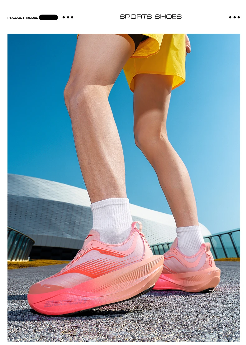 Marathon Running Shoes Casual Men Sports Outdoor Carbon Plate Shock-Absorbing HardWearing Unisex Comfortable Athletic Sneakers