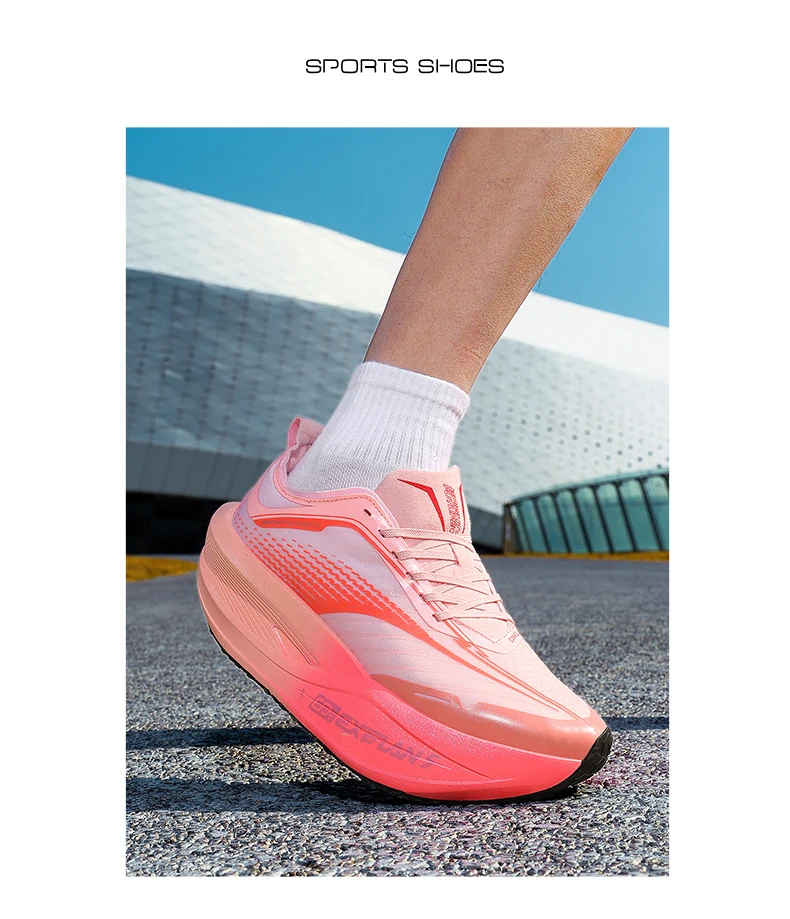 Marathon Running Shoes Casual Men Sports Outdoor Carbon Plate Shock-Absorbing HardWearing Unisex Comfortable Athletic Sneakers
