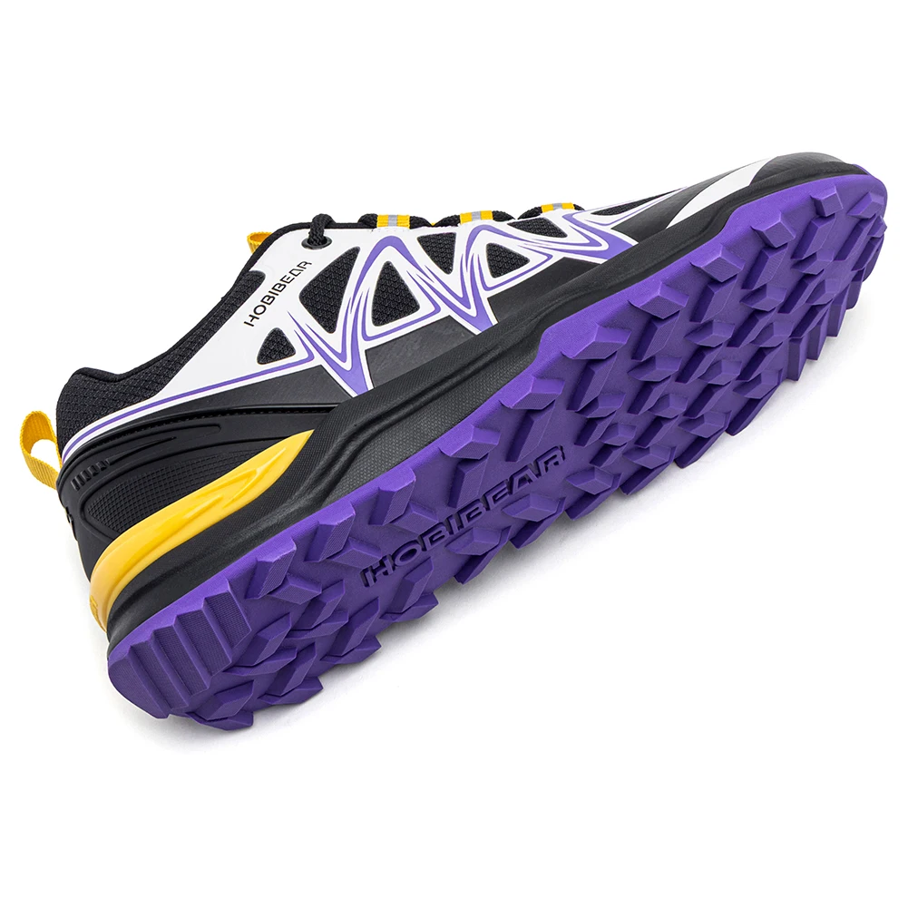 HOBIBEAR Unisex Wide Width Hiking Sneakers Outdoor Trail Running Shoes Artificial Leather Non Slip Lace-Up Walking Sneaker HOBIBEAR Unisex Wide Width Hiking Sneakers Outdoor Trail Running Shoes Artificial Leather Non Slip Lace-Up Walking Sneaker