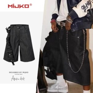 MIJKO Original Shorts Unisex Multi-functional Tactical Jeans Functional Outdoor Innerwear Breathable Comfortable ZJ143