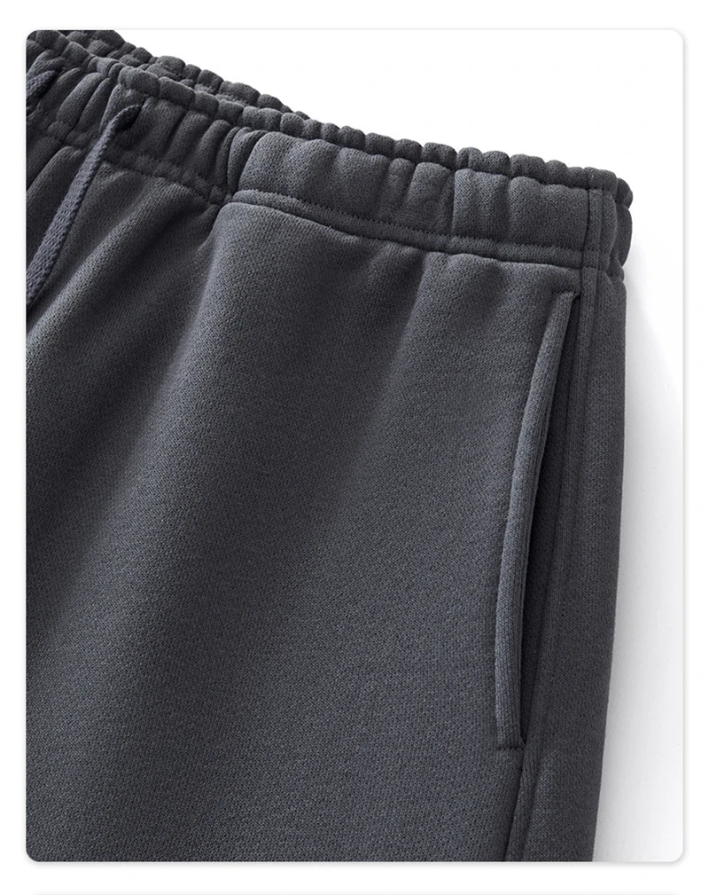 JMD Trendy 2026 Autumn Man 500gsm Fleece Shorts Unisex Casual Loose Heavy Weight Knee Length Shorts Streetwears QH0118 JMD Trendy 2026 Autumn Man 500gsm Fleece Shorts Unisex Casual Loose Heavy Weight Knee Length Shorts Streetwears QH0118