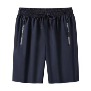 Men's shorts sports ice silk quick-drying summer large size casual pants loose unisex outdoor running
