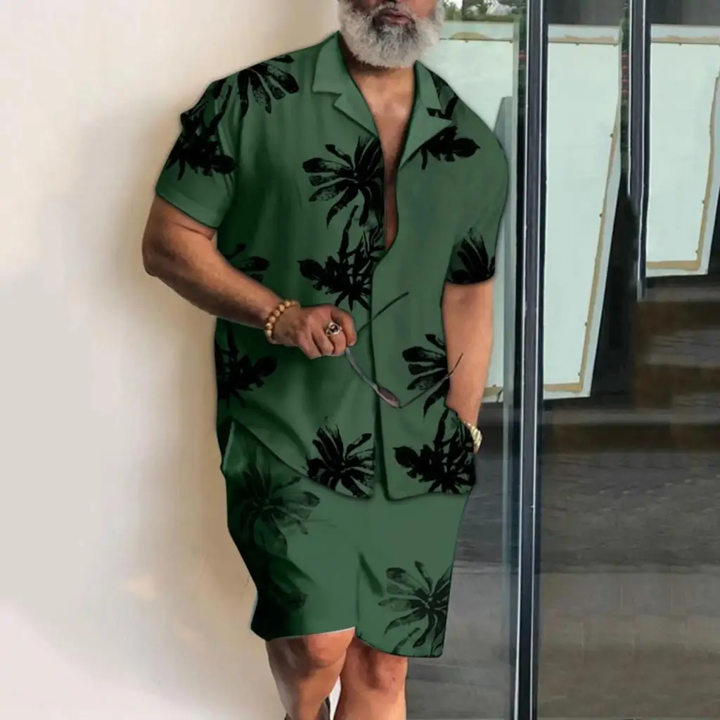 Men Shirt Sets 3d Print Coconut Tree Short Sleeve Casual Shirt Oversized Beach Shorts Summer Streetwear Hawaiian Suits Clothes Men Shirt Sets 3d Print Coconut Tree Short Sleeve Casual Shirt Oversized Beach Shorts Summer Streetwear Hawaiian Suits Clothes