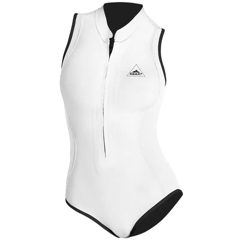 2MM Slim-fitting One-piece Diving Suit Warm Sleeveless Women's Wet Suit Freediving And Surfing Suit Swimsuit Beach swimsuit 2MM Slim-fitting One-piece Diving Suit Warm Sleeveless Women's Wet Suit Freediving And Surfing Suit Swimsuit Beach swimsuit