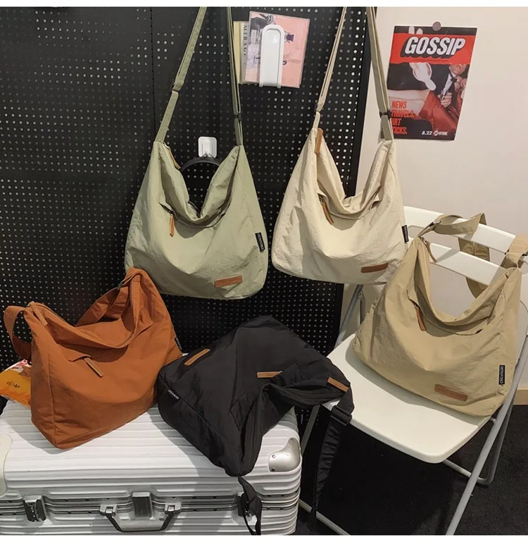 Japanese Women Men Shoulder Crossbody Bag Large Canvas Messenger Bags for Student 2024 Brand Book Bags Female Handbag Satchels Japanese Women Men Shoulder Crossbody Bag Large Canvas Messenger Bags for Student 2024 Brand Book Bags Female Handbag Satchels
