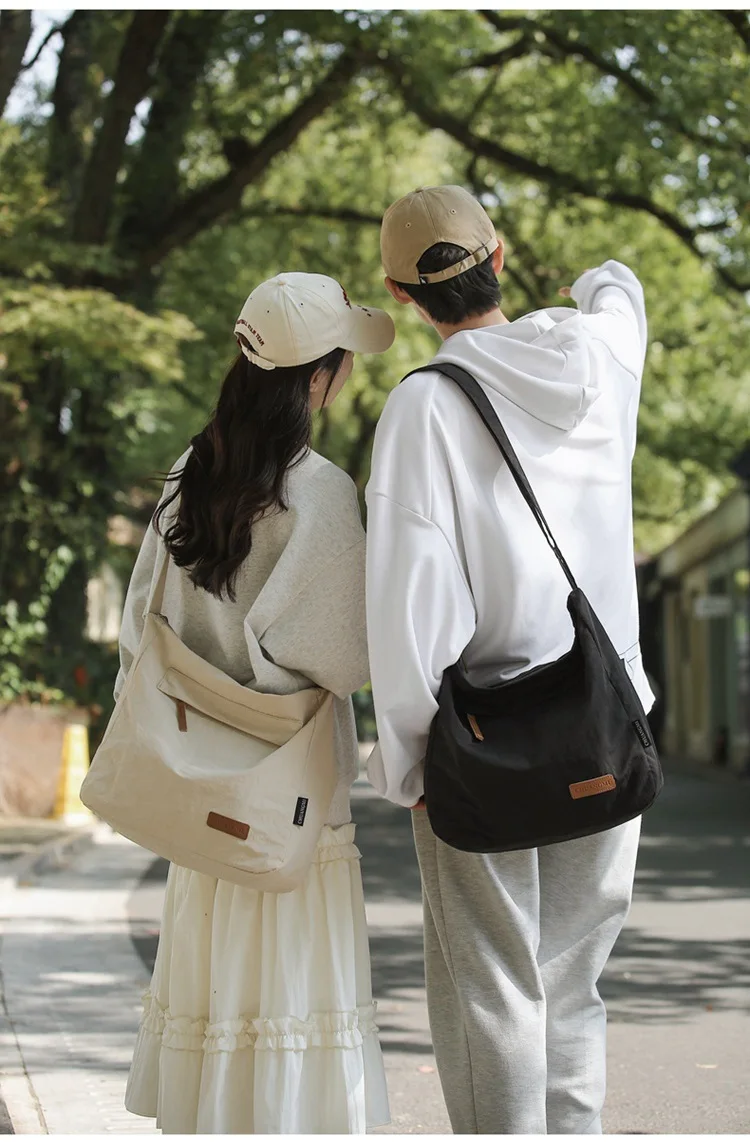 Japanese Women Men Shoulder Crossbody Bag Large Canvas Messenger Bags for Student 2024 Brand Book Bags Female Handbag Satchels Japanese Women Men Shoulder Crossbody Bag Large Canvas Messenger Bags for Student 2024 Brand Book Bags Female Handbag Satchels