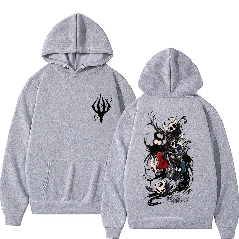 Game Hollow Knight Hoodie Male Fashion Streetwear Men Women Clothing Casual Oversized Hoodies Unisex Retro Otaku Lovers Pullover
