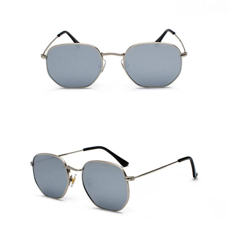 Men's Vintage Square Sunglasses