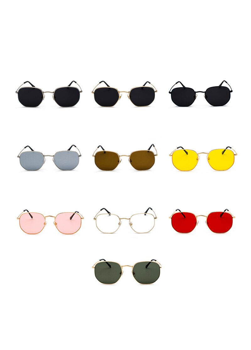Men's Vintage Square Sunglasses