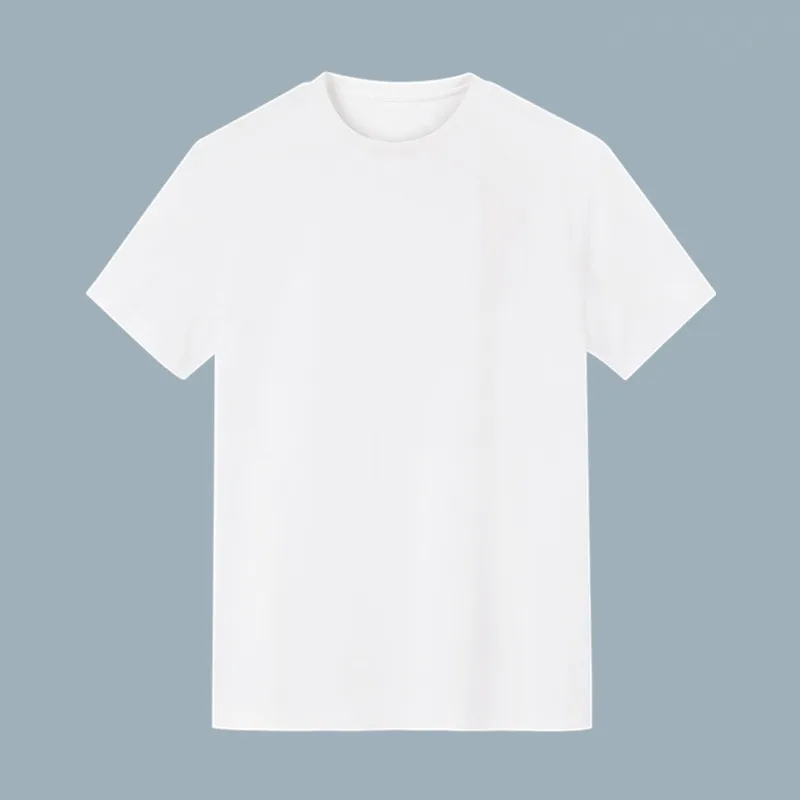 Pure white short sleeve single piece