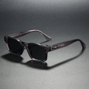 Quality Square Polarized Sunglasses Men Metal Core UV400 Unisex Sun Glasses Travel Hiking Beach Fishing Eyewear